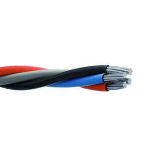 Cabo Alumínio Quadruplex 3x1x10 + 10 Neutro Isolado