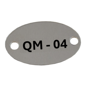 Placa Oval Qm4