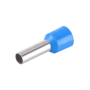 Terminal Tubular Ilhos Duplo 2 X 2,5mm Az