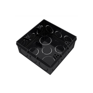 Caixa Pvc 4x4 Preta Amanco