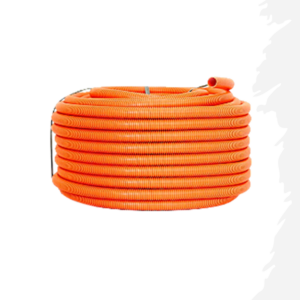 Mangueira Corrugada Laranja 1/2 X 50m Amanco