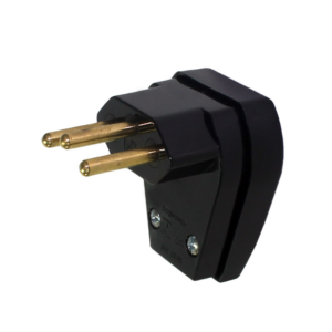 Plug Macho 2p+T 20a Pt C/ Prensa Cabo Pezzi