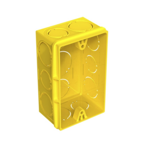 CAIXA DE LUZ AMARELA PVC 2X4 PLASTILIT