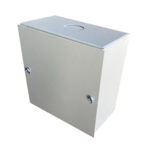 CAIXA DE PASSAGEM FERRO SOBREPOR 30X30X10