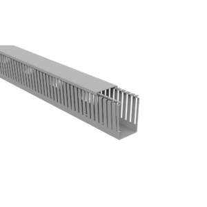 CANALETA CINZA ABERTA 50X80X2000MM