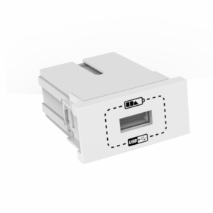 MODULO TOMADA USB LINHA BELEZE