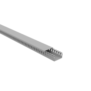 CANALETA CINZA ABERTA 50X30X2000MM