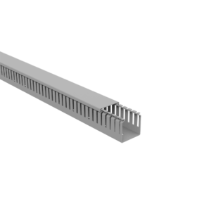 CANALETA CINZA ABERTA 50X50X2000MM